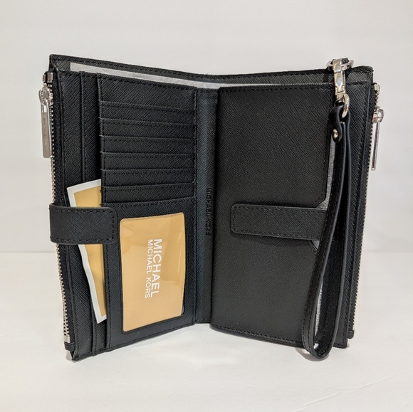Michael Kors Jet Set Travel Large Double zip Wristlet